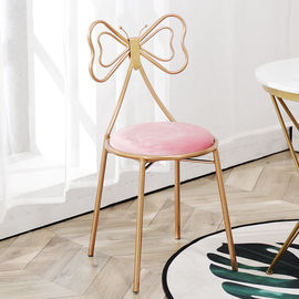 Роскошные современные стулья столовой с местом кожи рамки металла бабочки форменным