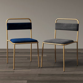 Коммерчески современные стулья столовой, Стакабле металл обедая стулья