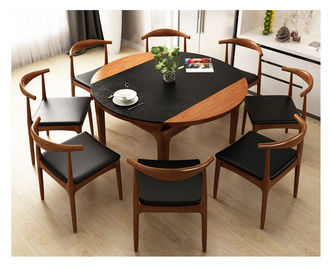 Круглая мебель таблицы твердой древесины столовой для дома/ресторана используя