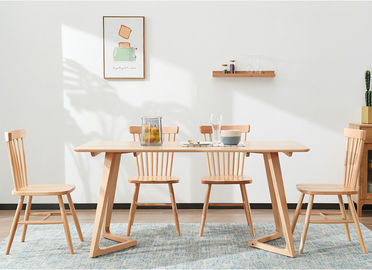 Таблица твердой древесины прямоугольника, дом/коммерчески обеденные столы ресторана