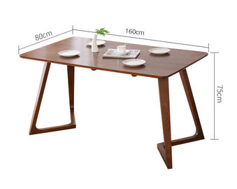 Коммерчески выполненные на заказ таблица и стулья ресторана мебели деревянный материал