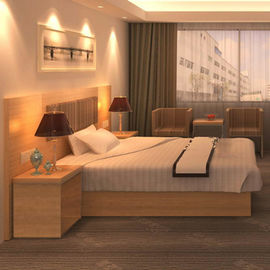 Сюиты спальни элегантной мебели гостиничного номера установленные деревянные с Нигхцтанд