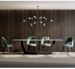 Таблицы столовой мебели высокой отметки стиль мраморной современной роскошной итальянский