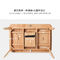 Квадратная домашняя таблица столовой твердой древесины Экстендабле для небольших космосов