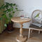 Круглый форменный современный деревянный журнальный стол, обеденный стол твердой древесины