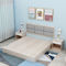 Наборы мебели спальни комфортабельного отеля с стилем двуспальной кровати современным