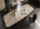 Стиль прямоугольного квадратного мраморного обеденного стола популярный роскошный современный