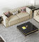 Подгонянный набор софы мебели спальни гостиницы подковообразный кожаный секционный